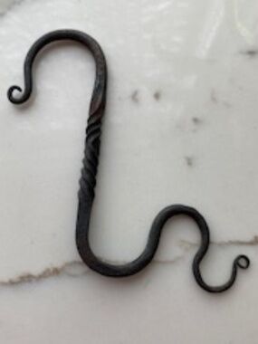iron hook hand forged